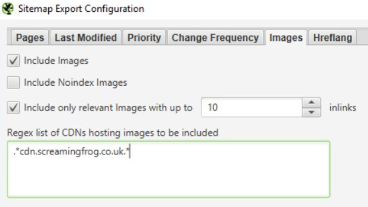 screaming frog xml sitemap-generator
