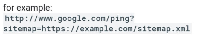 submit xml sitemaps using ping service